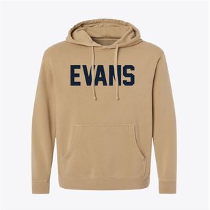 Evans Georgia Classic Block Pigment-Dyed Hoodie