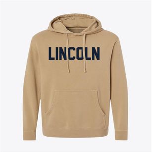 Lincoln New York Classic Block Pigment-Dyed Hoodie