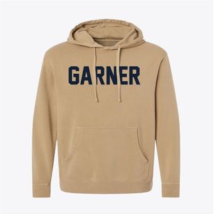 Garner North Carolina Classic Block Pigment-Dyed Hoodie