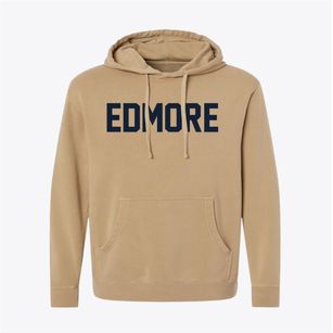 Edmore Michigan Classic Block Pigment-Dyed Hoodie