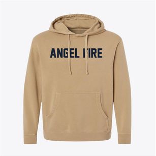 Angel Fire New Mexico Classic Block Pigment-Dyed Hoodie