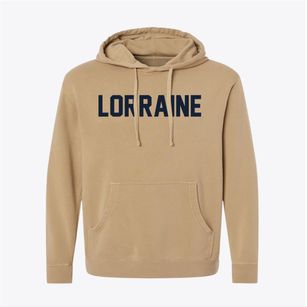 Lorraine New York Classic Block Pigment-Dyed Hoodie