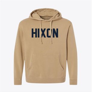 Hixon Wisconsin Classic Block Pigment-Dyed Hoodie