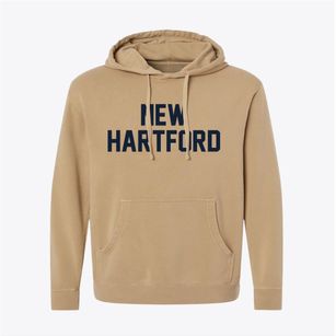 New Hartford New York Classic Block Pigment-Dyed Hoodie