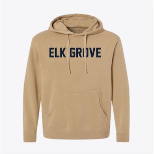 Elk Grove Wisconsin Classic Block Pigment-Dyed Hoodie