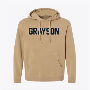 Grayson Louisiana Classic Block Pigment-Dyed Hoodie