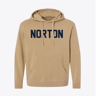 Norton Massachusetts Classic Block Pigment-Dyed Hoodie