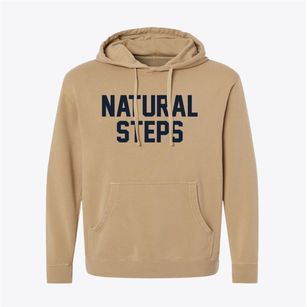 Natural Steps Arkansas Classic Block Pigment-Dyed Hoodie