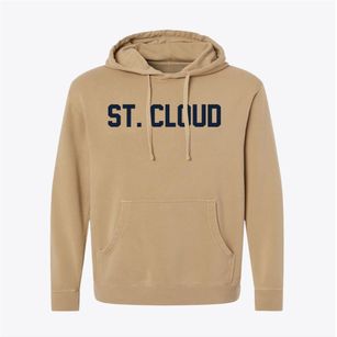 St. Cloud Wisconsin Classic Block Pigment-Dyed Hoodie
