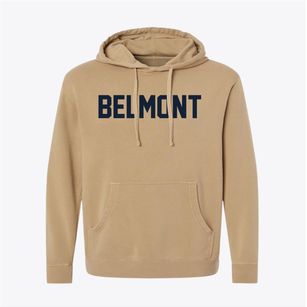 Belmont Ohio Classic Block Pigment-Dyed Hoodie