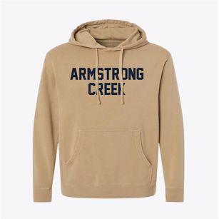 Armstrong Creek Wisconsin Classic Block Pigment-Dyed Hoodie