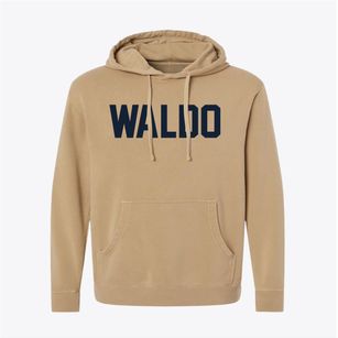 Waldo Alabama Classic Block Pigment-Dyed Hoodie