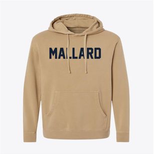 Mallard Iowa Classic Block Pigment-Dyed Hoodie