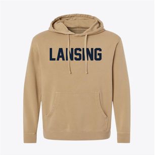 Lansing North Carolina Classic Block Pigment-Dyed Hoodie