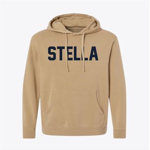Stella Nebraska Classic Block Pigment-Dyed Hoodie