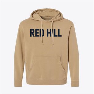 Red Hill South Carolina Classic Block Pigment-Dyed Hoodie