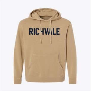 Richvale California Classic Block Pigment-Dyed Hoodie