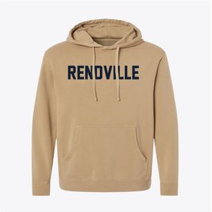 Rendville Ohio Classic Block Pigment-Dyed Hoodie