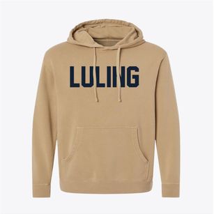 Luling Louisiana Classic Block Pigment-Dyed Hoodie
