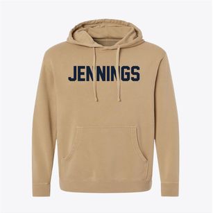 Jennings Louisiana Classic Block Pigment-Dyed Hoodie