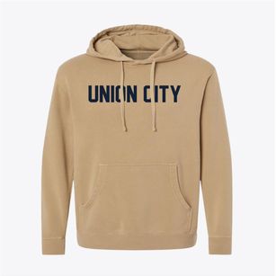 Union City California Classic Block Pigment-Dyed Hoodie