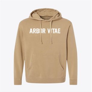 Arbor Vitae Wisconsin Classic Block Pigment-Dyed Hoodie
