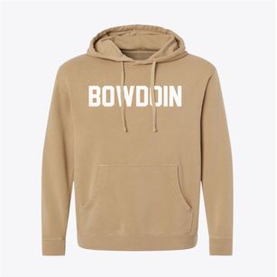 Bowdoin Maine Classic Block Pigment-Dyed Hoodie