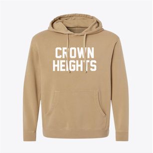 Crown Heights New York Classic Block Pigment-Dyed Hoodie