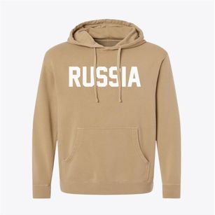 Russia New York Classic Block Pigment-Dyed Hoodie