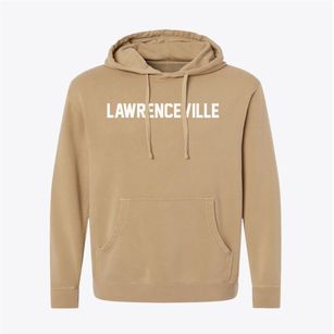 Lawrenceville Virginia Classic Block Pigment-Dyed Hoodie