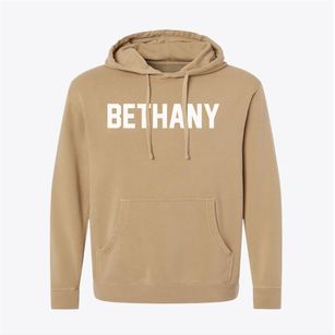 Bethany Oregon Classic Block Pigment-Dyed Hoodie