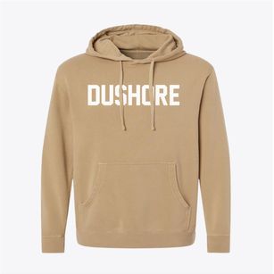 Dushore Pennsylvania Classic Block Pigment-Dyed Hoodie
