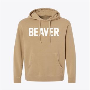 Beaver Ohio Classic Block Pigment-Dyed Hoodie