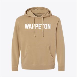 Wahpeton Iowa Classic Block Pigment-Dyed Hoodie