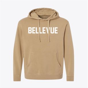 Bellevue Texas Classic Block Pigment-Dyed Hoodie