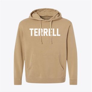 Terrell Texas Classic Block Pigment-Dyed Hoodie