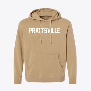 Prattsville Arkansas Classic Block Pigment-Dyed Hoodie