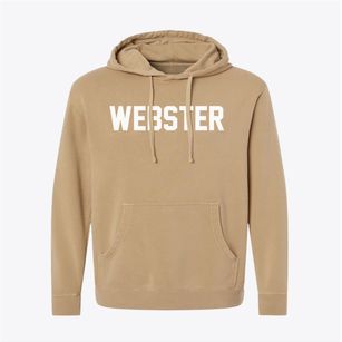 Webster Massachusetts Classic Block Pigment-Dyed Hoodie