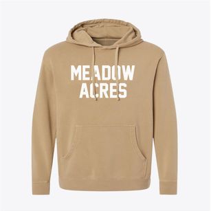 Meadow Acres Wyoming Classic Block Pigment-Dyed Hoodie