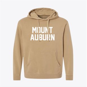 Mount Auburn Indiana Classic Block Pigment-Dyed Hoodie