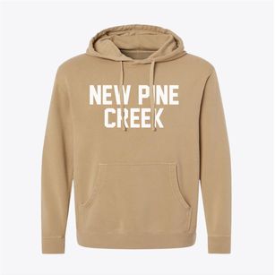 New Pine Creek California Classic Block Pigment-Dyed Hoodie