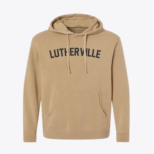 Lutherville Maryland Classic Curve Pigment-Dyed Hoodie