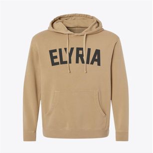 Elyria Ohio Classic Curve Pigment-Dyed Hoodie