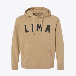 Lima New York Classic Curve Pigment-Dyed Hoodie