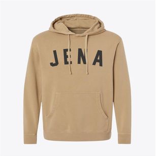Jena Louisiana Classic Curve Pigment-Dyed Hoodie