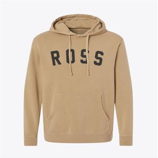 Ross California Classic Curve Pigment-Dyed Hoodie
