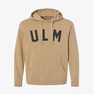 Ulm Arkansas Classic Curve Pigment-Dyed Hoodie