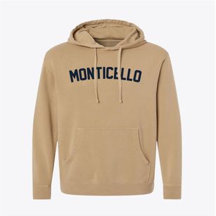 Monticello New York Classic Curve Pigment-Dyed Hoodie
