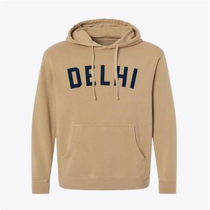 Delhi Louisiana Classic Curve Pigment-Dyed Hoodie