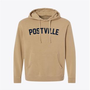 Postville Iowa Classic Curve Pigment-Dyed Hoodie